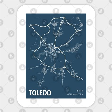 city blueprint of toledo.